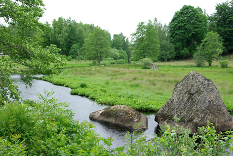 Bräkneån vid Trånhem Foto Inge Nilsson